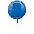 Anagram 18 in. Dark Blue Round Foil Flat Balloon, 5PK 51909